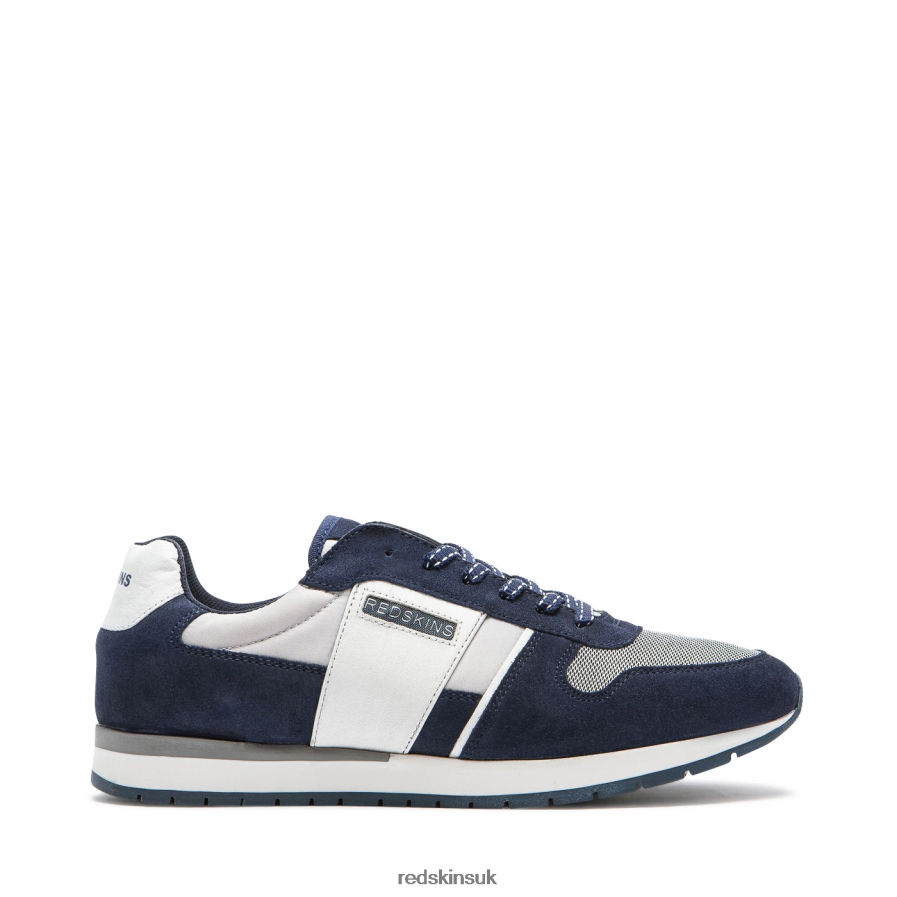 Redskins Footwear Men NAVY + GREY Affairan Textile Sneakers RB620P152