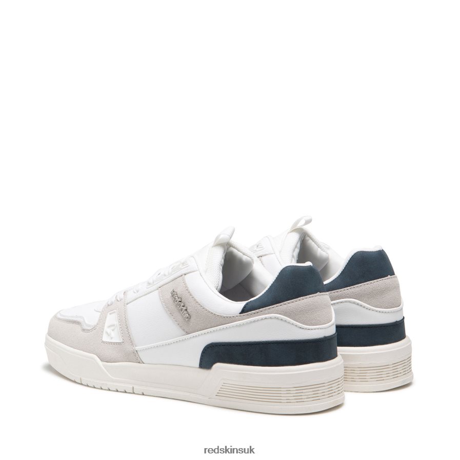 Redskins Footwear Men WHITE + GREY + NAVY Faster Sneakers RB620P54