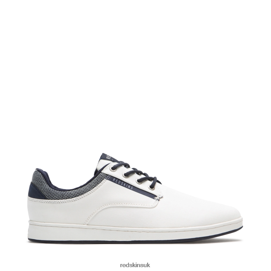 Redskins Footwear Men WHITE + MARINE Pachira Textile Sneakers RB620P175