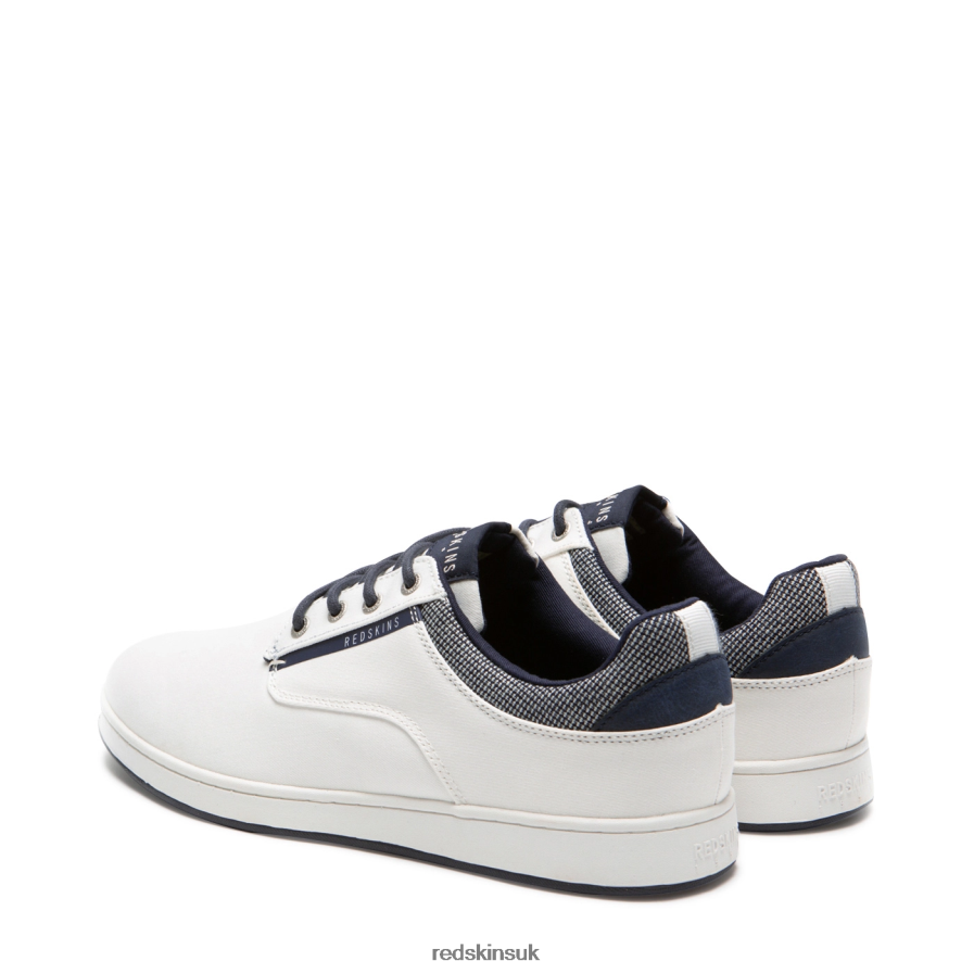 Redskins Footwear Men WHITE + MARINE Pachira Textile Sneakers RB620P175