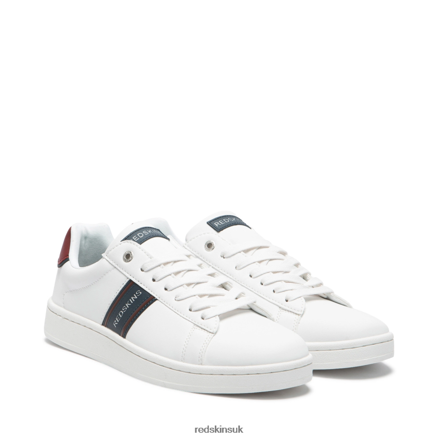 Redskins Footwear Men WHITE + NAVY + BURGUNDY Buee Sneakers RB620P75