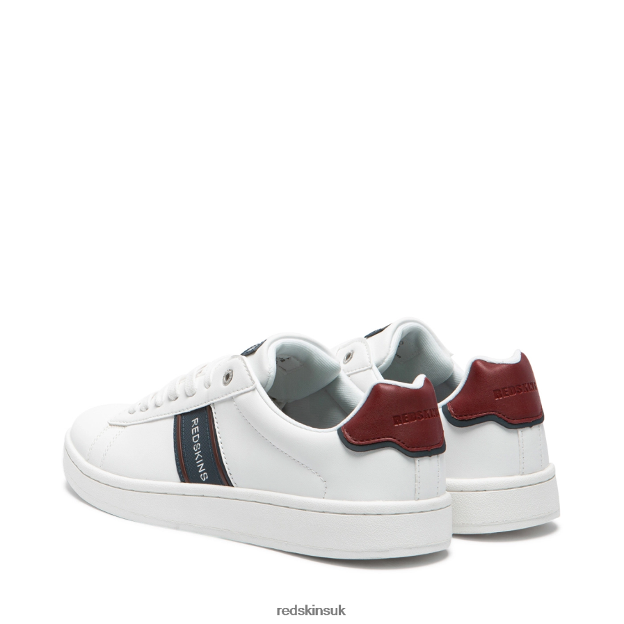Redskins Footwear Men WHITE + NAVY + BURGUNDY Buee Sneakers RB620P75
