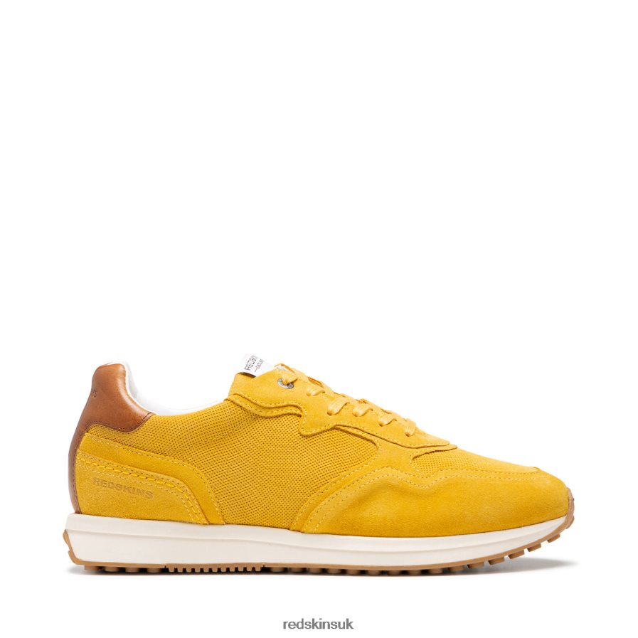 Redskins Footwear Men YELLOW + COGANC Parmi Suede Sneakers RB620P6