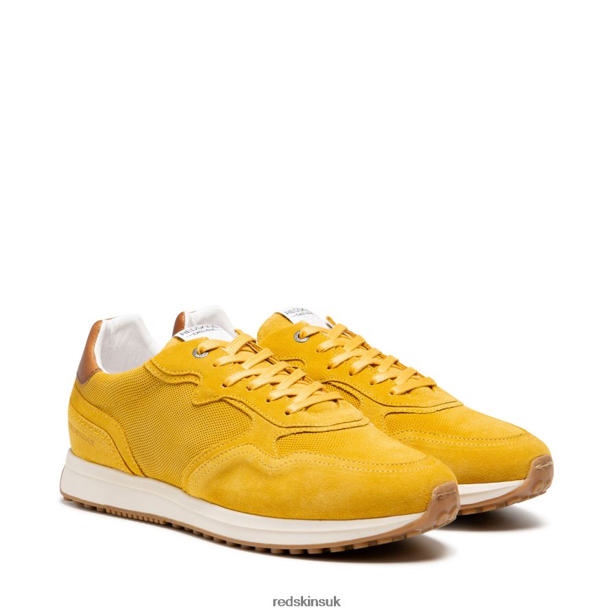 Redskins Footwear Men YELLOW + COGANC Parmi Suede Sneakers RB620P6
