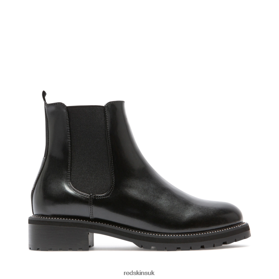 Redskins Footwear Women BLACK Wide Chelsea Boots RB620P289