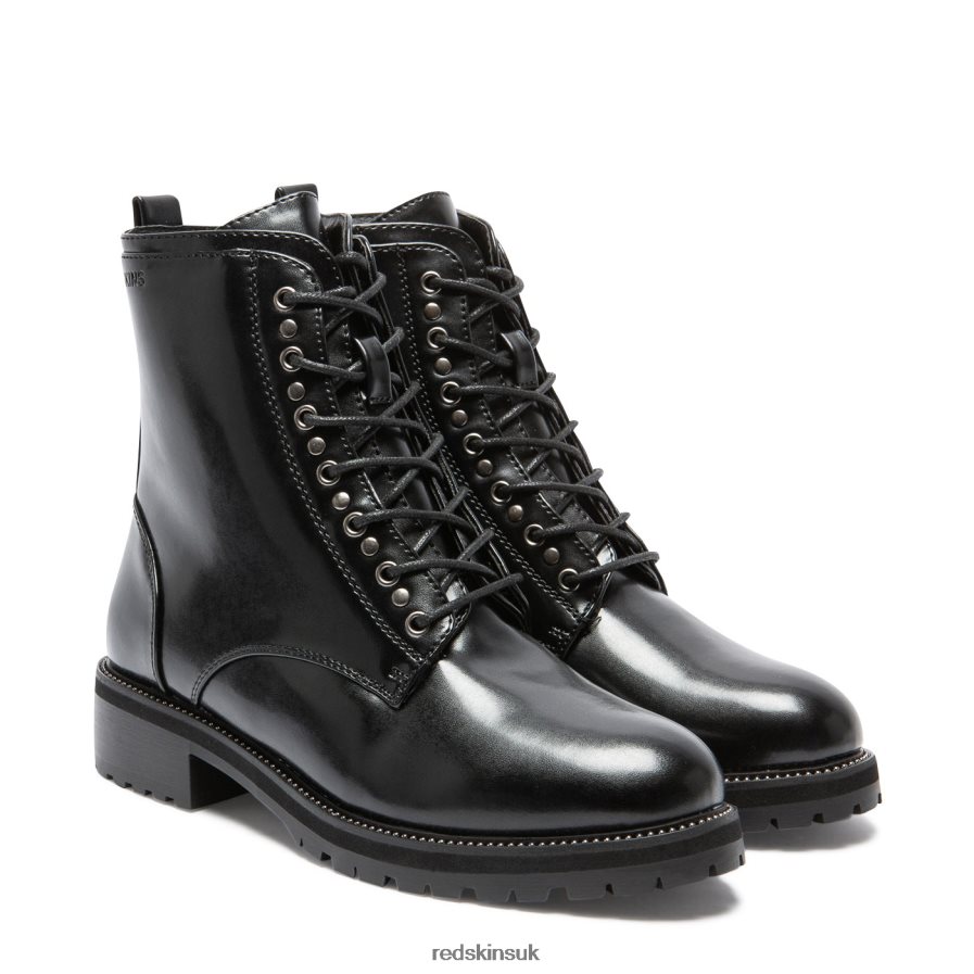 Redskins Footwear Women BLACK Willing Lace-Up Boots RB620P292